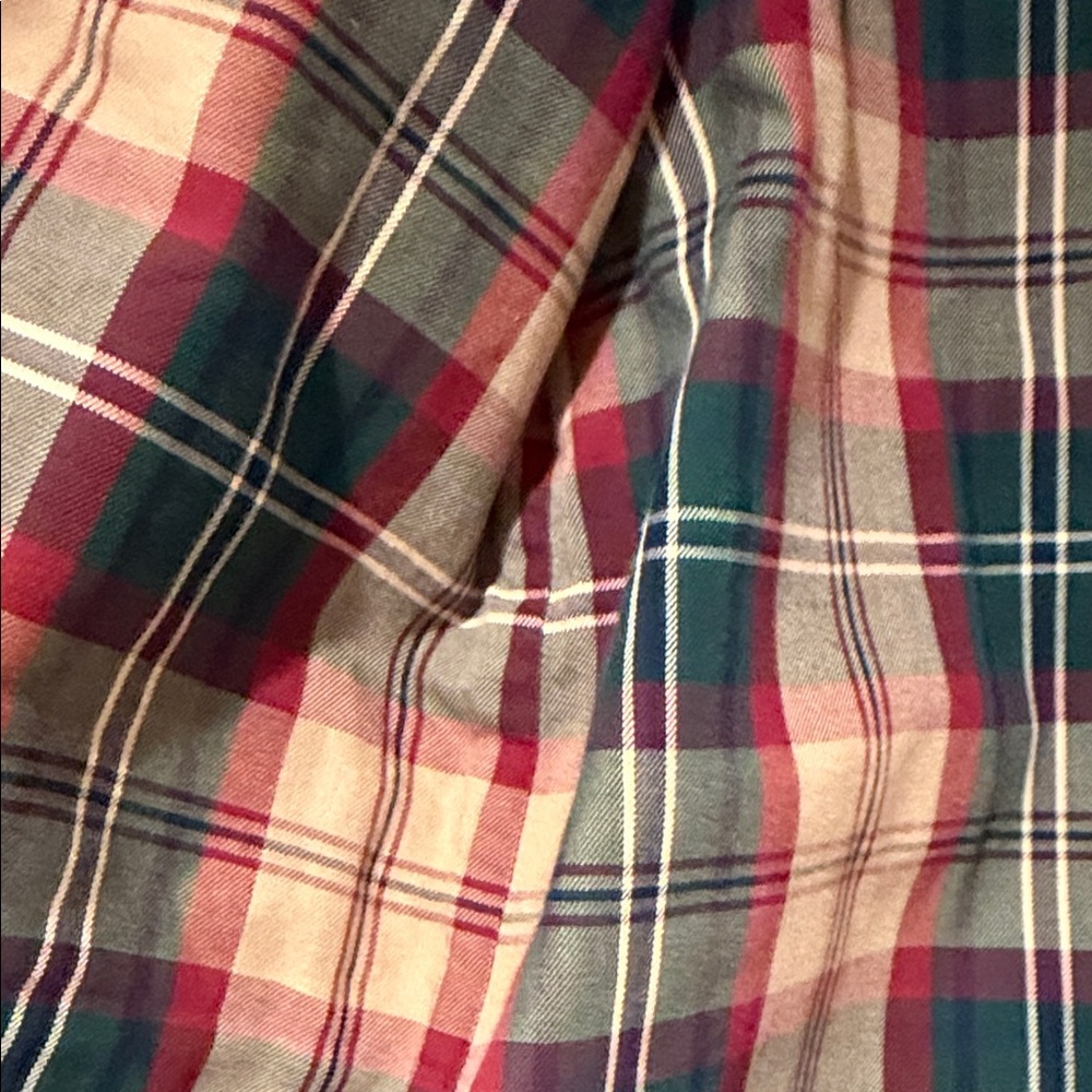 Lands' End Tan Utility Jacket with Brown Corduroy Collar - Picture 7 of 14
